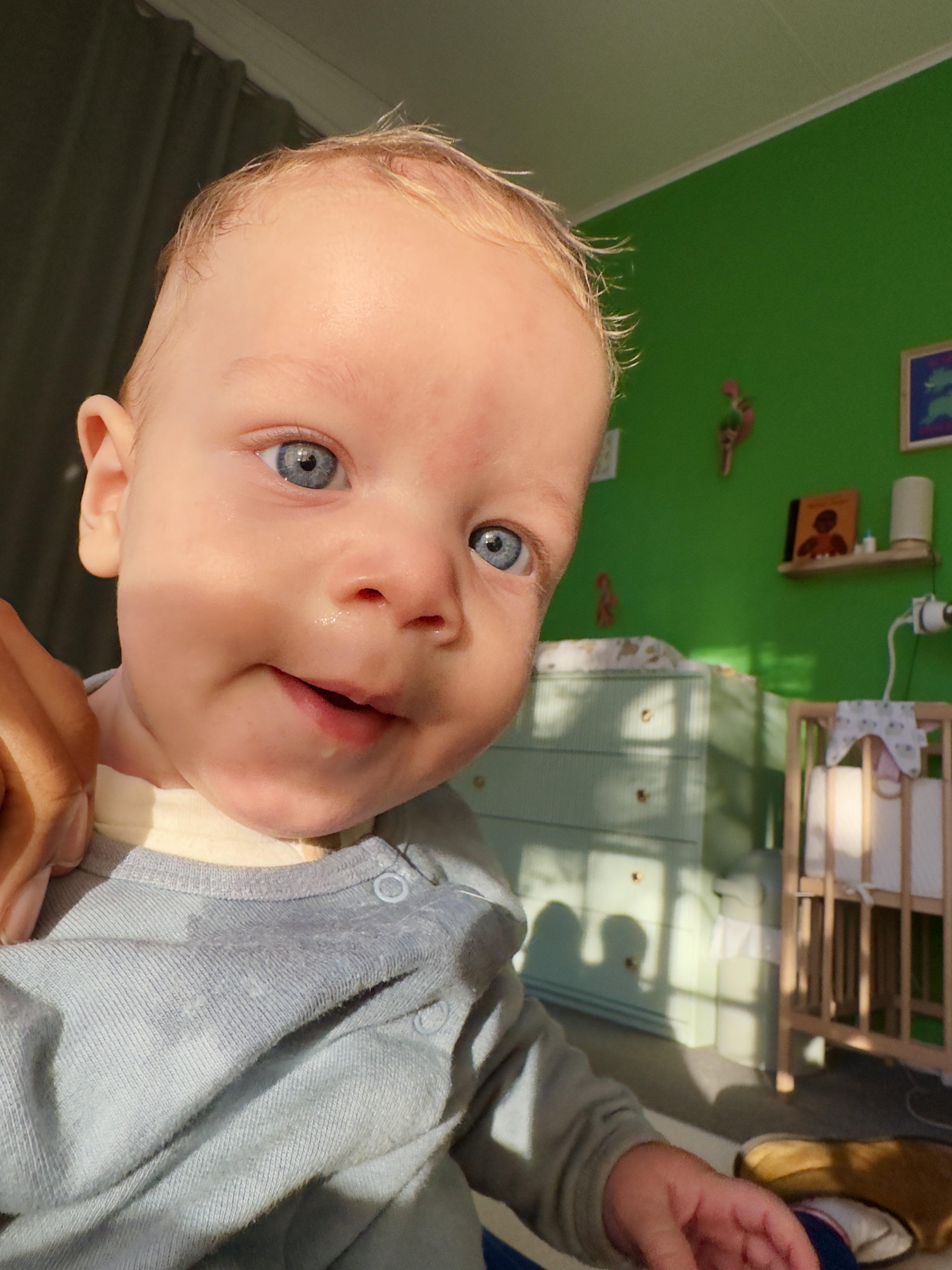 Strahlendes Lächeln